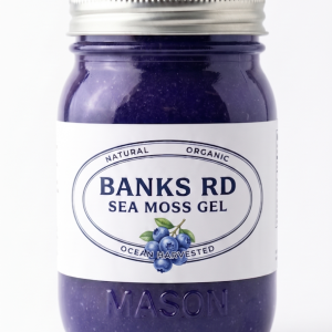 Sea Moss Gel Blueberry (16oz Glass Jar)